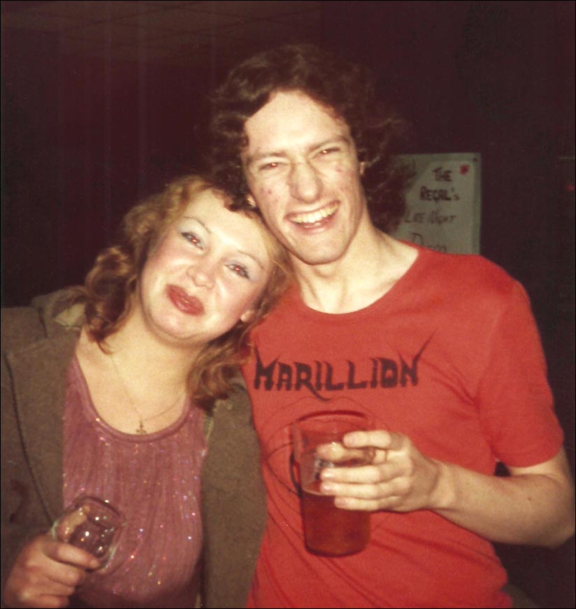 Stef and Paul Shorter: The Regal, Hitchin - 21.01.1982 - Photo by Paul Shorter